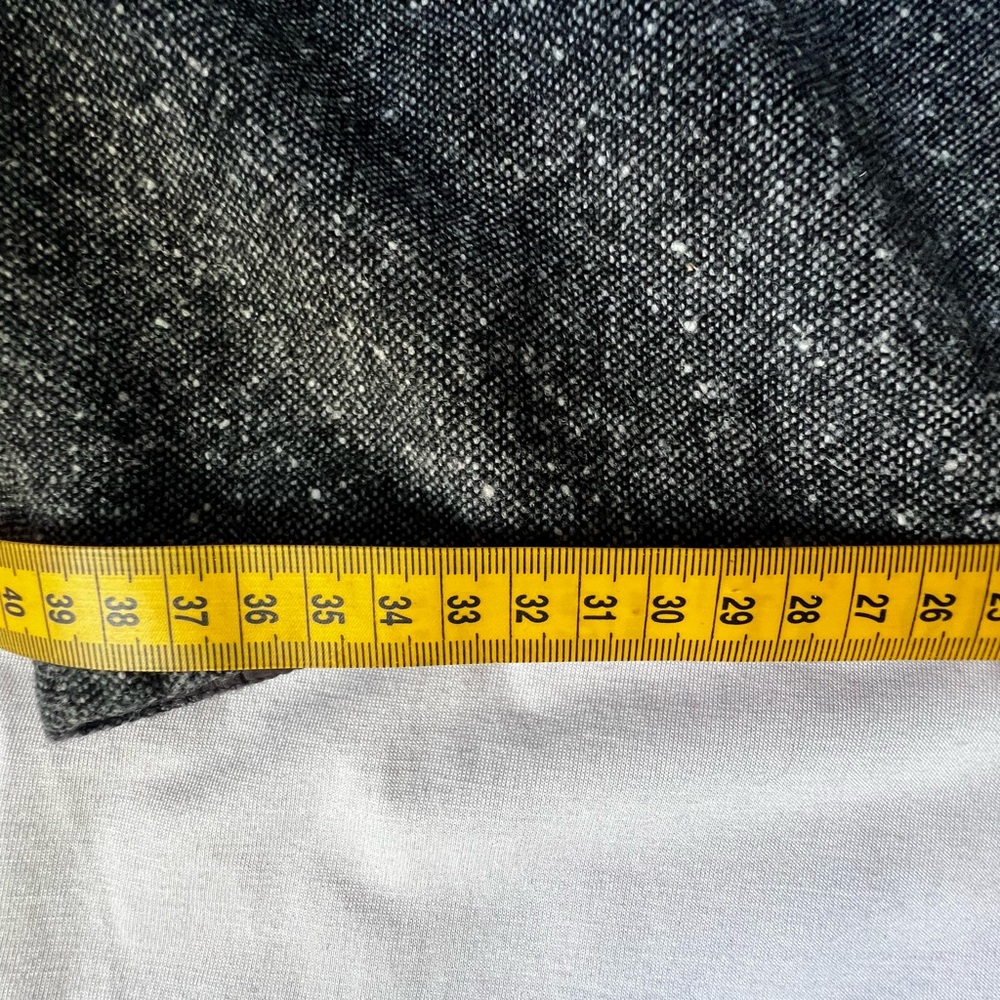 Lauren Ralph Lauren Lambswool Maxi Skirt – Charcoal Speckled – Size 12 - Picture 5 of 7
